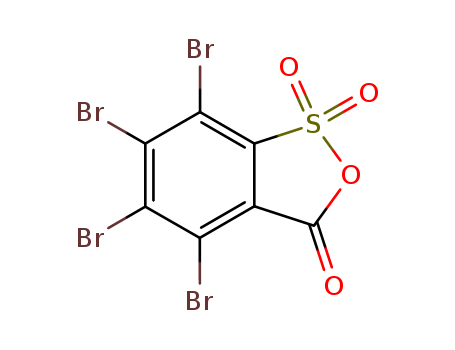 Tetrabromo-2-sulfobenzoic acid cyclic anhydride