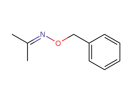 Molecular Structure of 3376-36-1 (N-(benzyloxy)propan-2-imine)