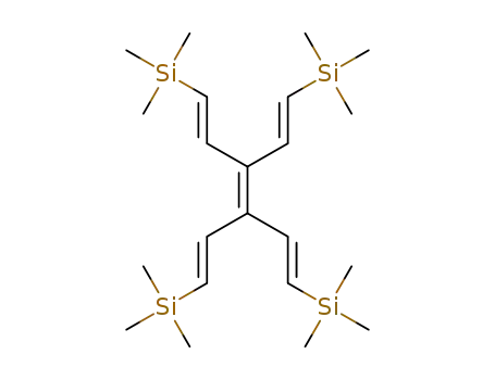 ((1E,5E)-3,4-bis((E)-2-(trimethylsilyl)vinyl)hexa-1,3,5-triene-1,6-diyl)bis(trimethylsilane)