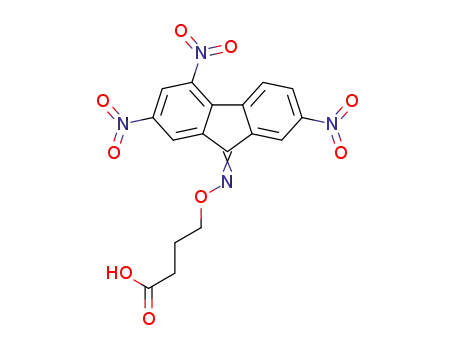 4-(2,4,7-trinitro-fluoren-9-ylideneaminooxy)-butyric acid
