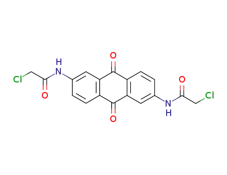 N,N’-(9,10-dioxo-9,10-dihydroanthracene-2,6-diyl)bis(2-chloroacetamide)