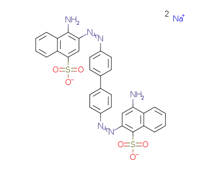 3,3'-((biphenyl)-4,4'-diylbis(azo))bis(4-amino-1-naphthalenesulphonic acid) disodium