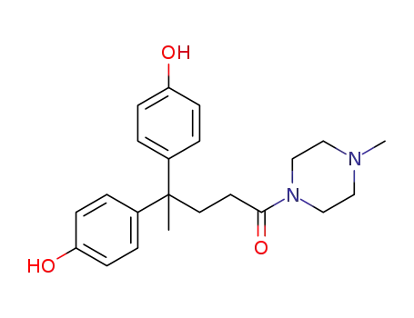 N-methyl piperazine diphenolamide