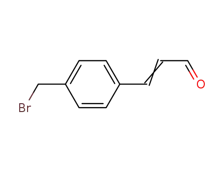 3-(4-(bromomethyl)phenyl)acrylaldehyde
