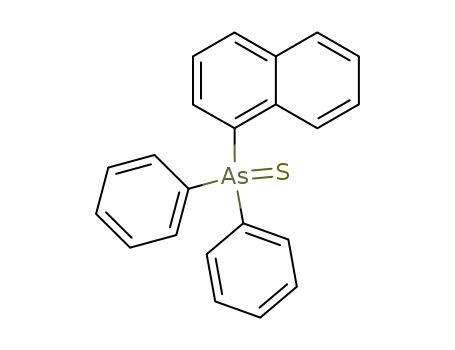 Diphenyl-naphthyl-(1)-arsin-sulfid