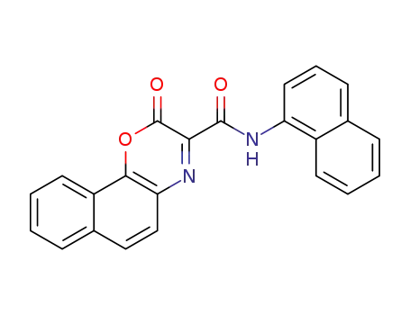 N-(naphthalen-1-yl)-2-oxo-2H-naphtho[1,2-b][1,4]oxazine-3-carboxamide