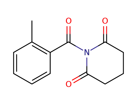 1-(2-methylbenzoyl)piperidine-2,6-dione