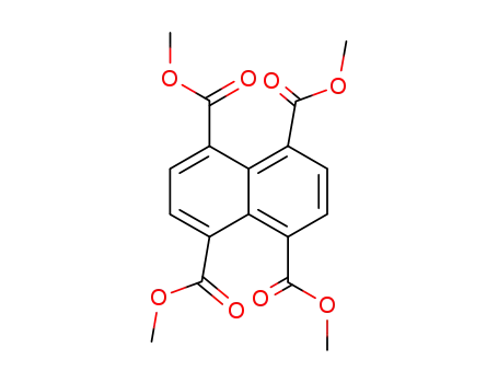 Molecular Structure of 31996-10-8 (Tetramethyl 1,4,5,8-naphthalenetetracarboxylate)