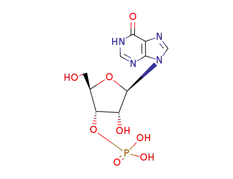 Molecular Structure of 572-47-4 (Inosine 3'-phosphate)