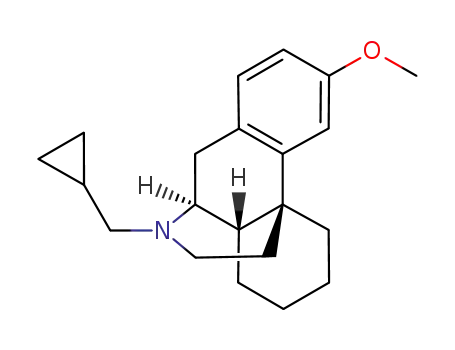 11-(cyclopropylmethyl)-3-methoxy-6,7,8,8a,9,10-hexahydro-5H-9,4b-(epiminoethano)phenanthrene