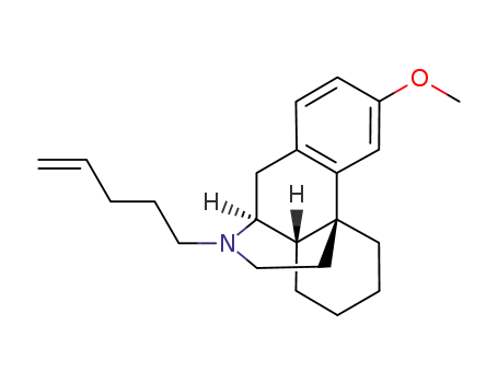 3-methoxy-11-(pent-4-en-1-yl)-6,7,8,8a,9,10-hexahydro-5H-9,4b-(epiminoethano)phenanthrene