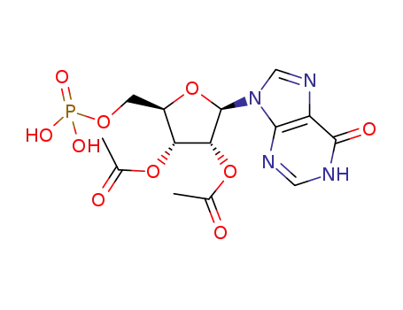 2′,3′-di-O-acetyl β-inosine-5′-phosphate