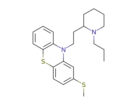 2-(methylthio)-10-(2-(1-propylpiperidin-2-yl)ethyl)-10H-phenothiazine