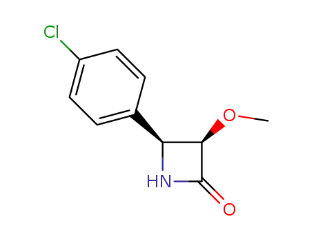4-(4-chlorophenyl)-3-methoxyazetidin-2-one