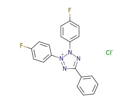 2-(4-fluorophenyl)-3-(4-fluorophenyl)-5-phenyl-2H-tetrazolium chloride
