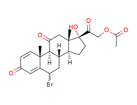 21-acetoxy-6ξ-bromo-17-hydroxy-pregna-1,4-diene-3,11,20-trione
