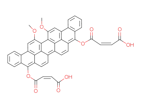(16.17-dimethoxy-anthra[9.1.2-cde]benzo[rst]pentaphenediyl-(5.10))-bis-hydrogen maleate