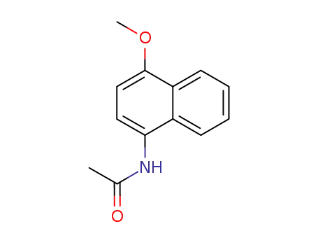 Molecular Structure of 51687-74-2 (Acetamide, N-(4-methoxy-1-naphthalenyl)-)