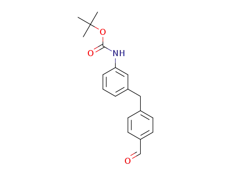 tert-butyl (3-(4-formylbenzyl)phenyl)carbamate
