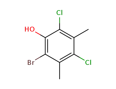 2-bromo-4,6-dichloro-3,5-dimethyl-phenol