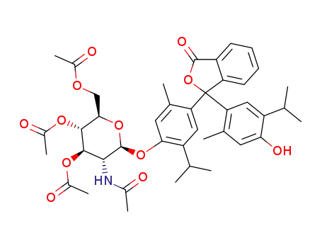 thymolphthalein-N-acetyl-3,4,6-O-triacetyl-β-D-glucopyranoside