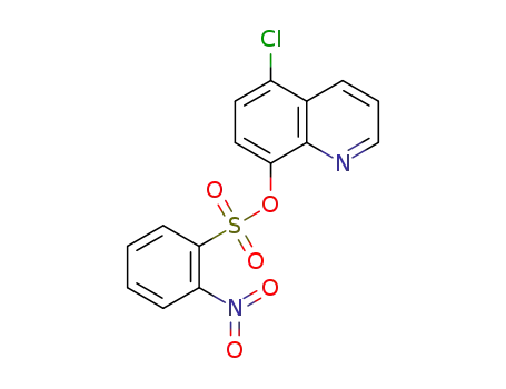 5-chloroquinolin-8-yl 2-nitrobenzenesulfonate