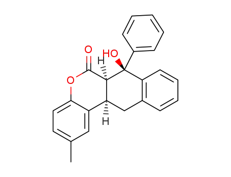 7-hydroxy-2-methyl-7-phenyl-6a,7,12,12a-tetrahydro-6H-naphtho[2,3-c]chromen-6-one
