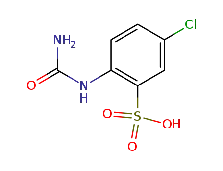 5-chloro-2-ureido-benzenesulfonic acid