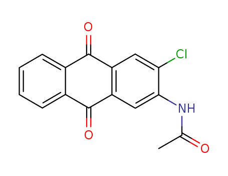Acetamide,N-(3-chloro-9,10-dihydro-9,10-dioxo-2-anthracenyl)-