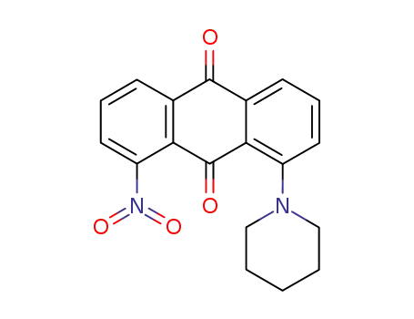 1-nitro-8-piperidino-anthraquinone
