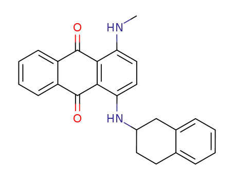 1-methylamino-4-(1,2,3,4-tetrahydro-[2]naphthylamino)-anthraquinone