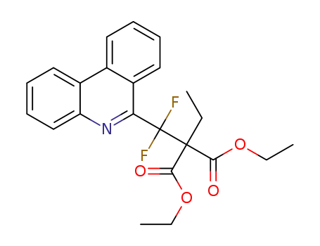 diethyl 2-(difluoro(phenanthridin-6-yl)methyl)-2-ethylmalonate