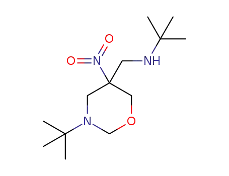 N-((3-(tert-butyl)-5-nitro-1,3-oxazinan-5-yl)methyl)-2-methylpropan-2-amine