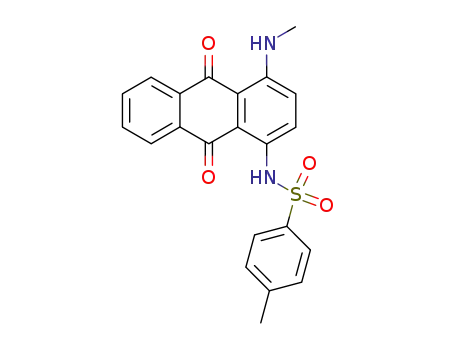 N-(4-methylamino-9,10-dioxo-9,10-dihydro-[1]anthryl)-toluene-4-sulfonamide
