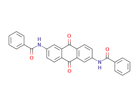 Molecular Structure of 6470-90-2 (N,N'-(9,10-dihydro-9,10-dioxoanthracene-2,6-diyl)bisbenzamide)