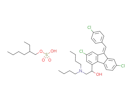 lumefantrine 2-ethyl-1-hexylsulfate