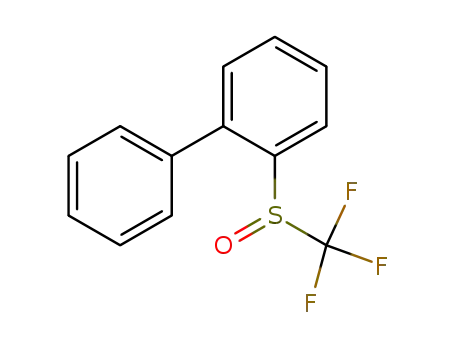 Molecular Structure of 129922-49-2 (2-[(Trifluoromethyl)sulfinyl]-1,1'-biphenyl)