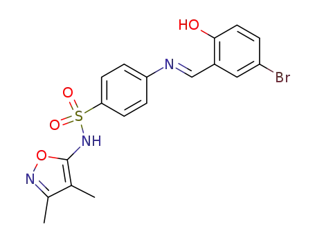 N4-(5-Bromosalicylidene)-N1-(3,4-dimethyl-5-isoxazolyl)sulfanilamide