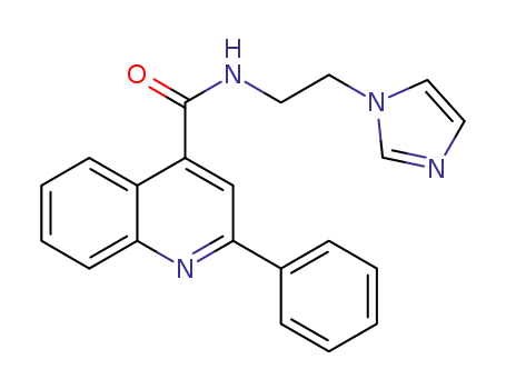 N‐[2‐(1H‐imidazol‐1‐yl)ethyl]‐2‐phenylquinoline‐4‐carboxamide