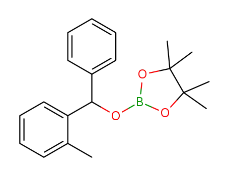 4,4,5,5-tetramethyl-2-(phenyl(o-tolyl)methoxy)-1,3,2-dioxaborolane