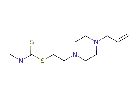 2-(4-allylpiperazin-1-yl)ethyl dimethylcarbamodithioate