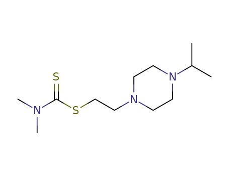 2-(4-isopropylpiperazin-1-yl)ethyldimethylcarbamodithioate