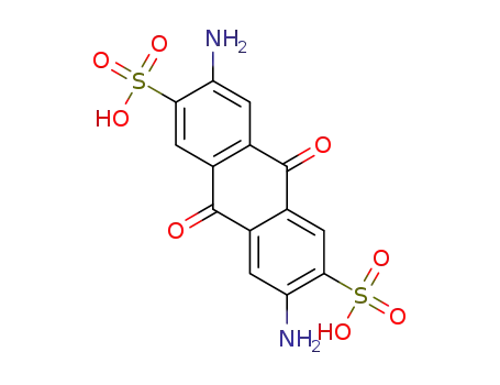 3,7-diamino-9,10-anthraquinone-2,6-disulfonic acid