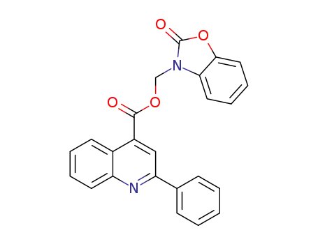(2-oxobenzo[d]oxazol-3(2H)-yl)methyl-2-phenylquinoline-4-carboxylate