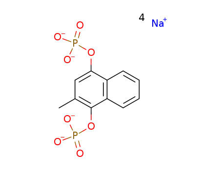Molecular Structure of 131-13-5 (menadiol tetrasodium diphosphate)