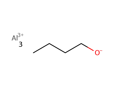 Molecular Structure of 3085-30-1 (Aluminum n-butoxide)