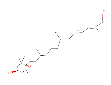 5,6-epoxy-3-hydroxy-5,6-dihydro-12'-apo-β-caroten-12'-al