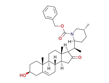 (22S,25R)-N-Benzyloxycarbonyl-22,26-epimino-3β-hydroxycholest-5-en-16-one