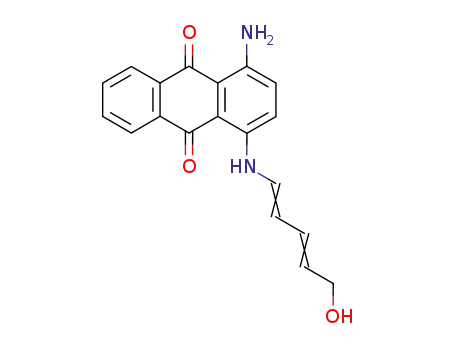 N-(1-Amino-4-anthraquinonyl)-5-amino-2,4-pentadien-1-ol