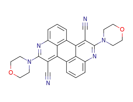 1,7-dicyano-2,8-dimorpholino-3,9-diazaperylene